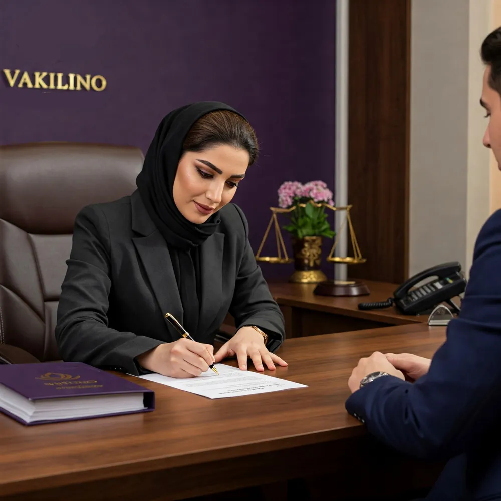 وکیل تنظیم لایحه